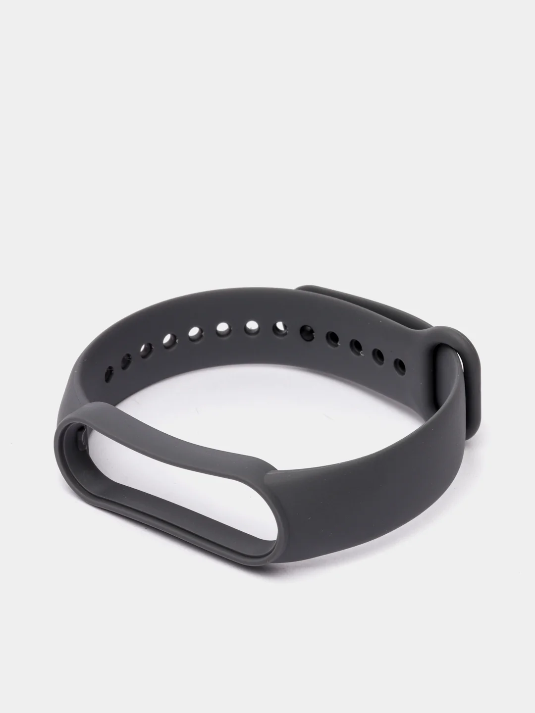 Серый силиконовый ремешок для Xiaomi Mi Band 6, Mi Band 5, ми банд 5/6