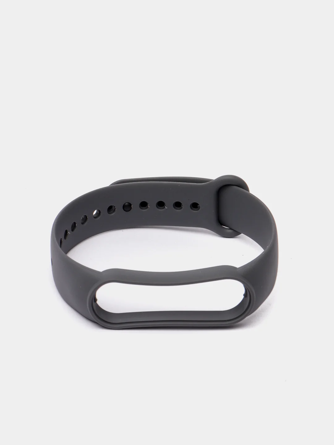 Серый силиконовый ремешок для Xiaomi Mi Band 6, Mi Band 5, ми банд 5/6