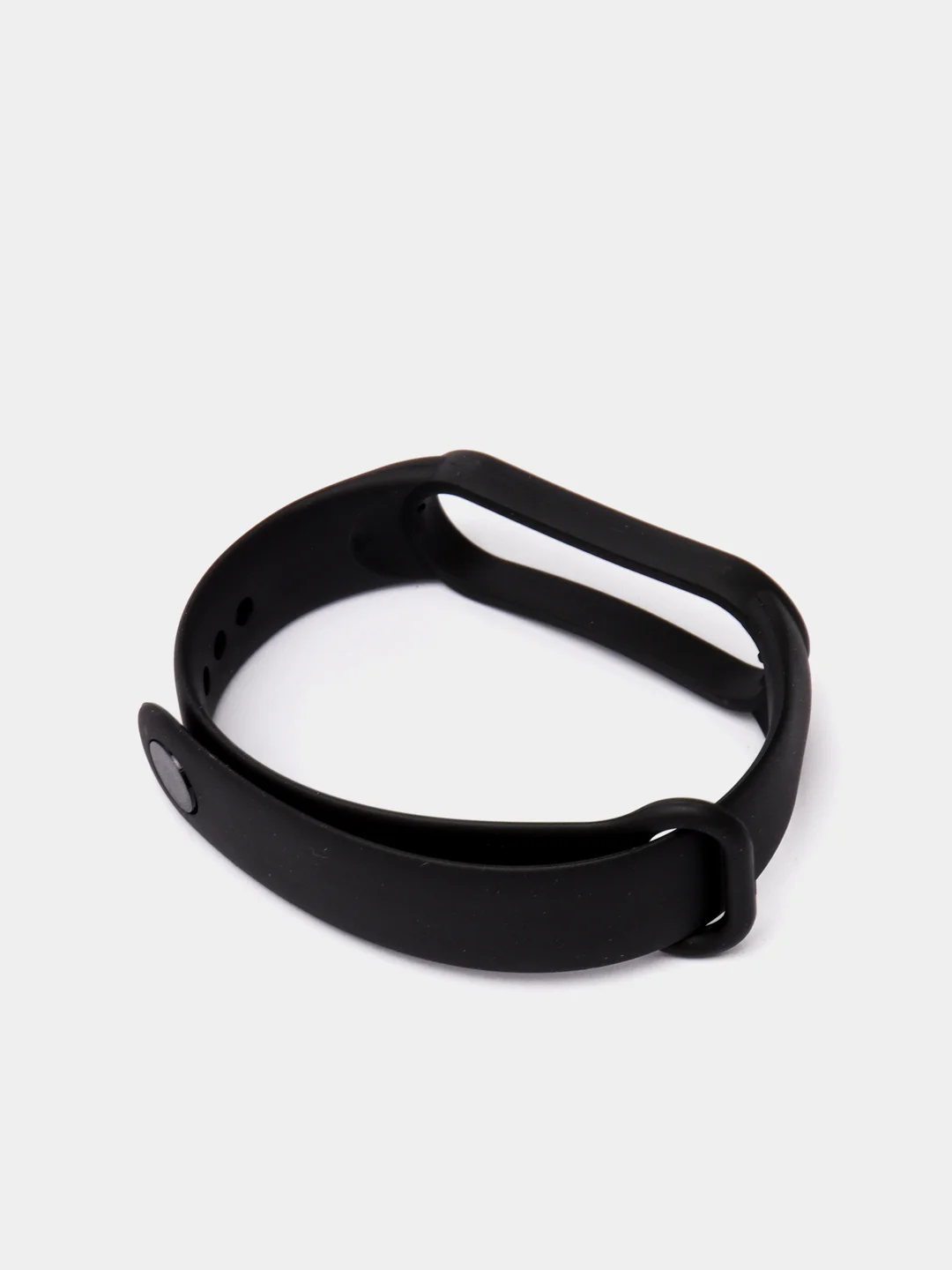 Черный силиконовый ремешок для Xiaomi Mi Band 6, Mi Band 5, ми банд 5/6