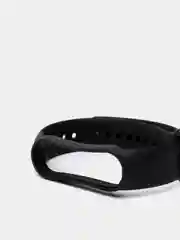 Черный силиконовый ремешок для Xiaomi Mi Band 6, Mi Band 5, ми банд 5/6
