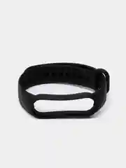 Черный силиконовый ремешок для Xiaomi Mi Band 6, Mi Band 5, ми банд 5/6