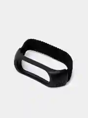 Угольный плетеный нейлоновый ремешок / монобраслет для Xiaomi Mi Band 3, 4, 5 и 6