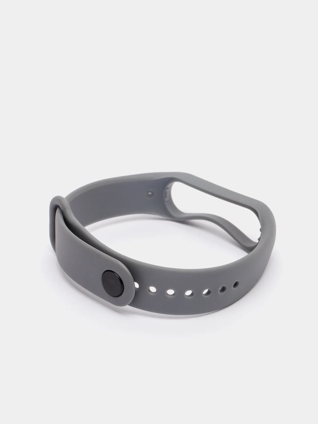 Тёмно-серый силиконовый ремешок Xiaomi Mi Band 7