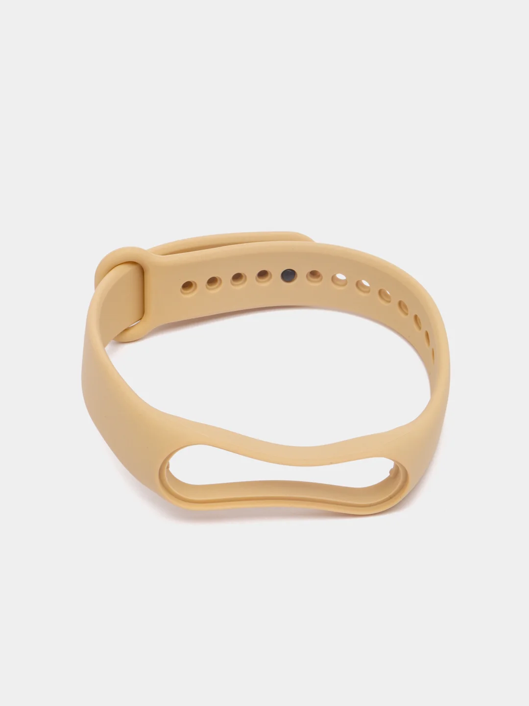 Бежевый силиконовый ремешок Xiaomi Mi Band 7