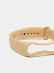 Бежевый силиконовый ремешок Xiaomi Mi Band 7