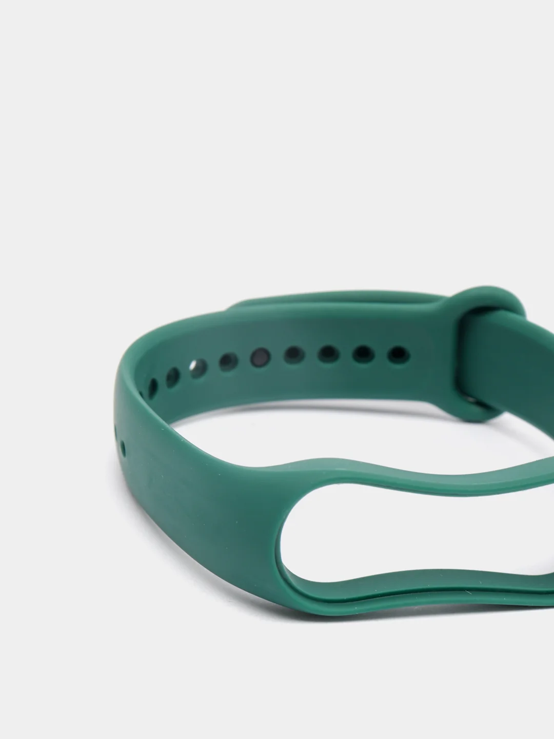 Тёмно-зелёный силиконовый ремешок Xiaomi Mi Band 7