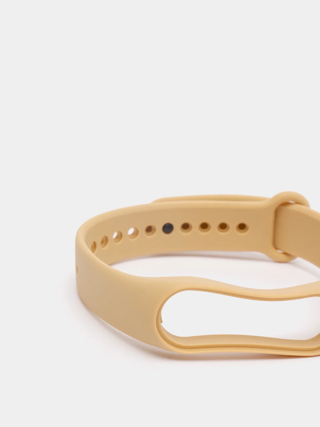Бежевый силиконовый ремешок Xiaomi Mi Band 7
