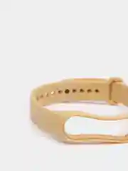 Бежевый силиконовый ремешок Xiaomi Mi Band 7