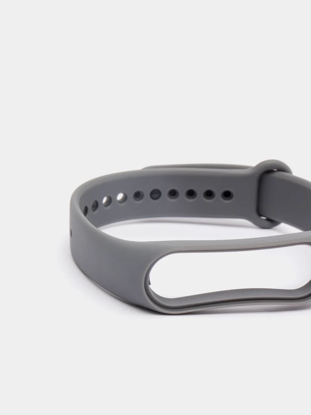 Тёмно-серый силиконовый ремешок Xiaomi Mi Band 7