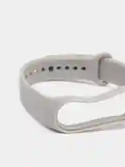 Серый силиконовый ремешок Xiaomi Mi Band 7