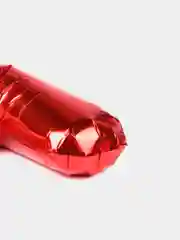 Красный воздушный шар "Цифра 7" красный 100 см