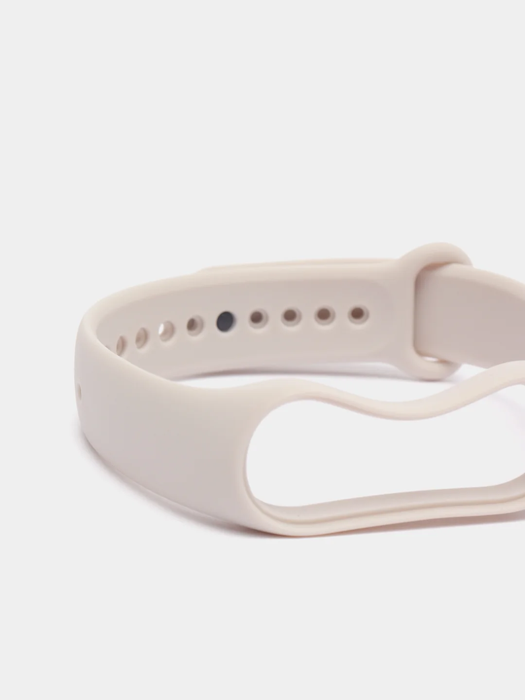 Светло-бежевый силиконовый ремешок Xiaomi Mi Band 7