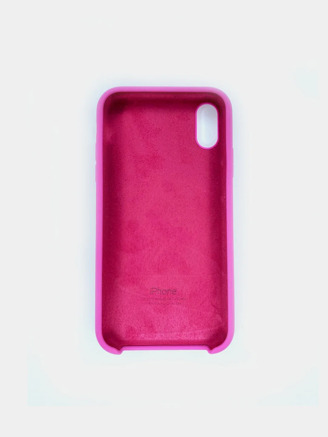 Вишнёвый чехол для iPhone XR (Silicone Case)