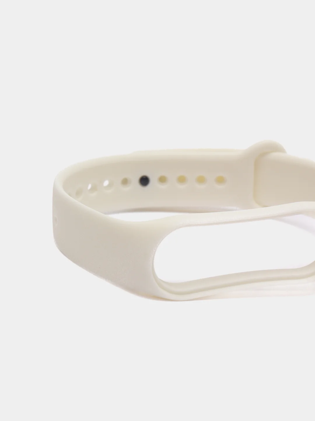 Белый силиконовый ремешок Xiaomi Mi Band 7