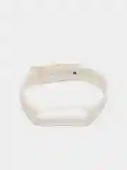Белый силиконовый ремешок Xiaomi Mi Band 7