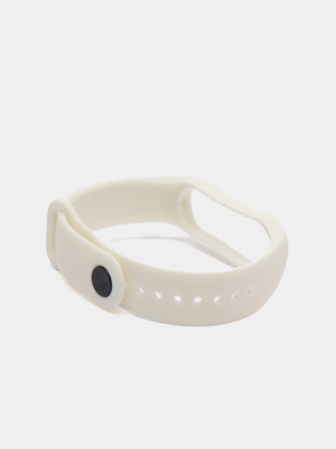 Белый силиконовый ремешок Xiaomi Mi Band 7