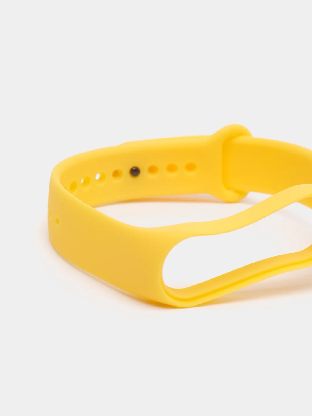 Желтый силиконовый ремешок Xiaomi Mi Band 7