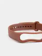 Коричневый силиконовый ремешок Xiaomi Mi Band 7