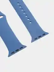 Синий силиконовый ремешок для Apple Watch