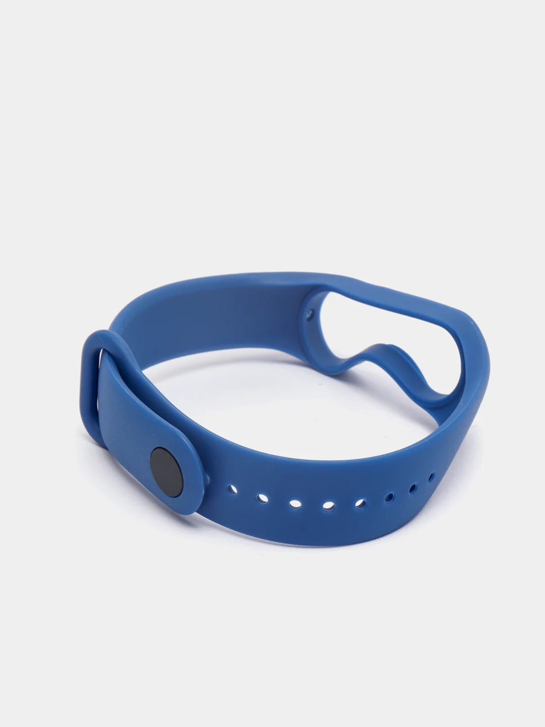 Синий меланж силиконовый ремешок Xiaomi Mi Band 7