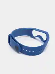 Синий меланж силиконовый ремешок Xiaomi Mi Band 7