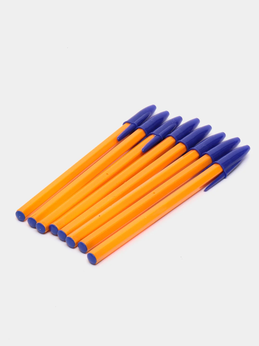 Ручка шариковая STAFF Basic Orange BP-01, синяя, 50 штук, 0,5 мм, 880408