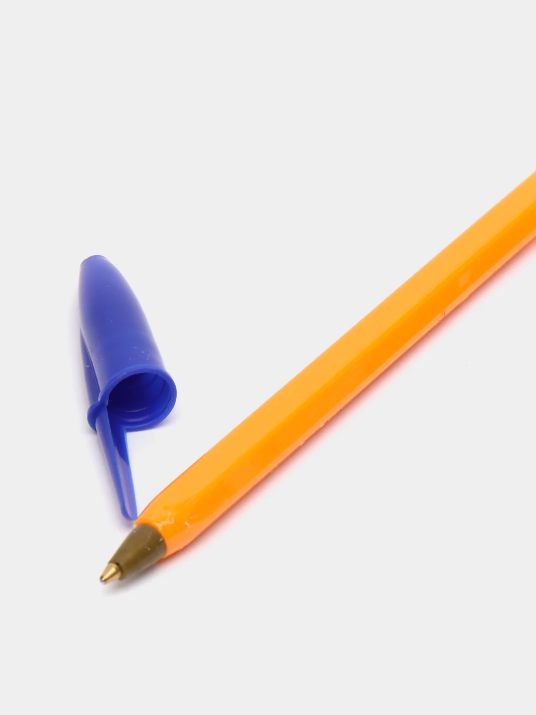 Ручка шариковая STAFF Basic Orange BP-01, синяя, 50 штук, 0,5 мм, 880408