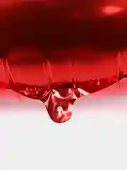 Красный воздушный шар "Цифра 8" красный 100 см
