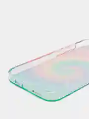 Оранжевый чехол для iPhone 13 "Акварель"