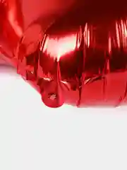 Красный воздушный шар "Цифра 4" красный 100 см