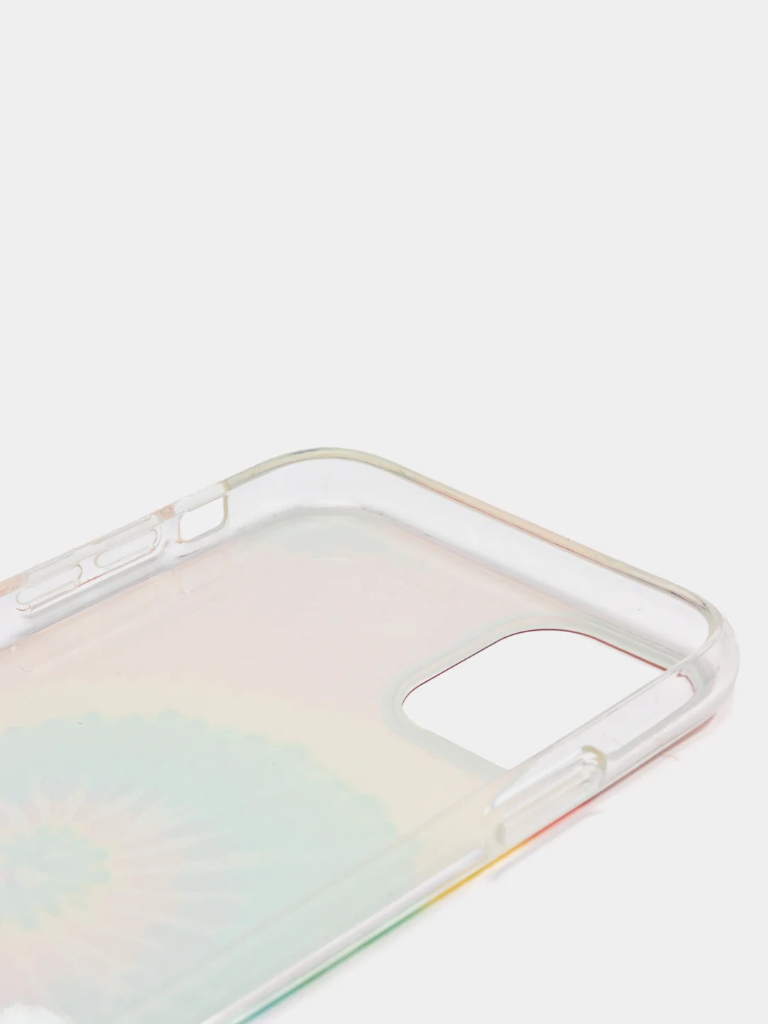 Оранжевый чехол для iPhone 11 "Акварель"