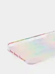 Фиолетовый чехол для iPhone Xs Max "Акварель"