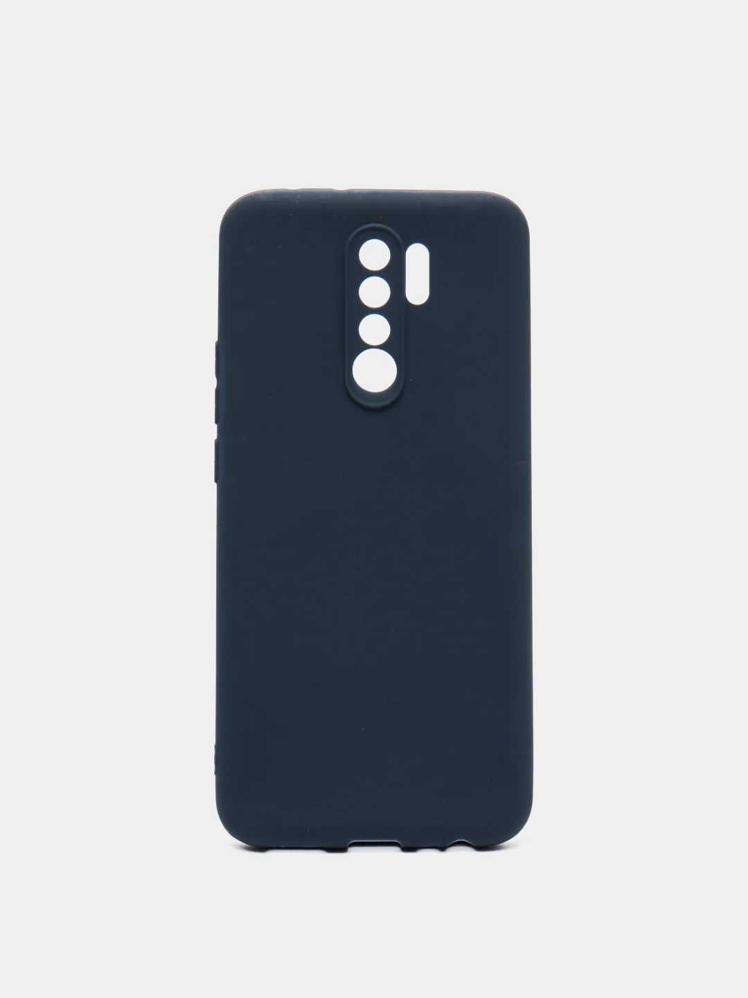 Темно-синий чехол для Xiaomi Redmi 9, матовый, силикон