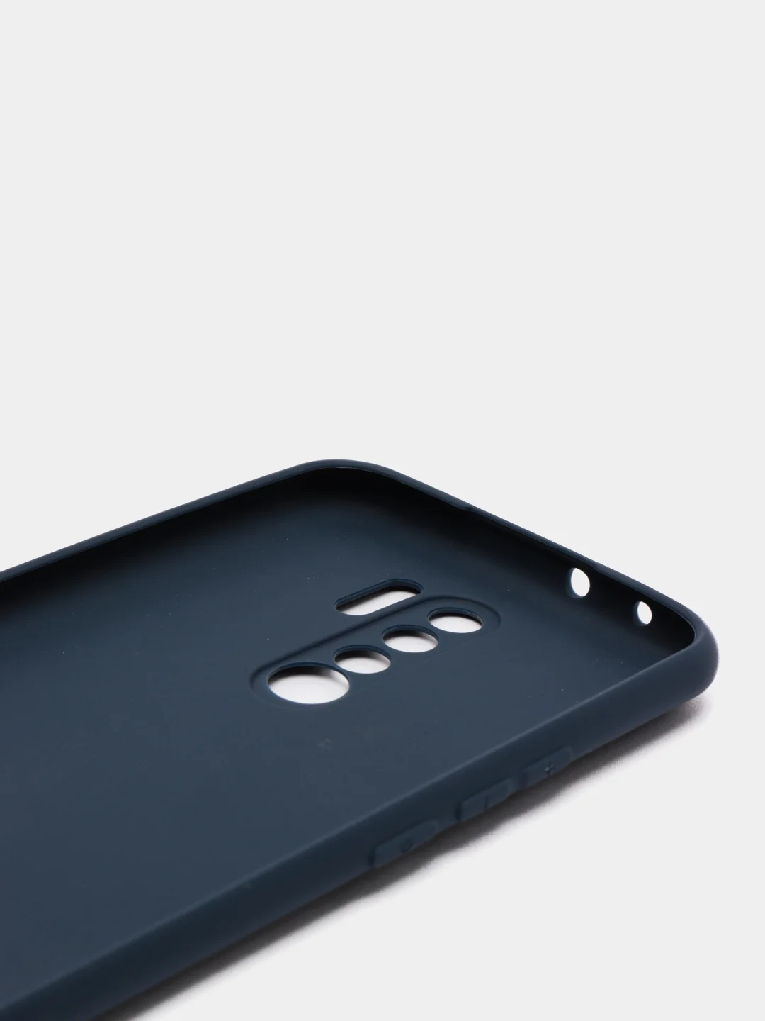 Темно-синий чехол для Xiaomi Redmi 9, матовый, силикон