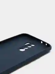 Темно-синий чехол для Xiaomi Redmi 9, матовый, силикон
