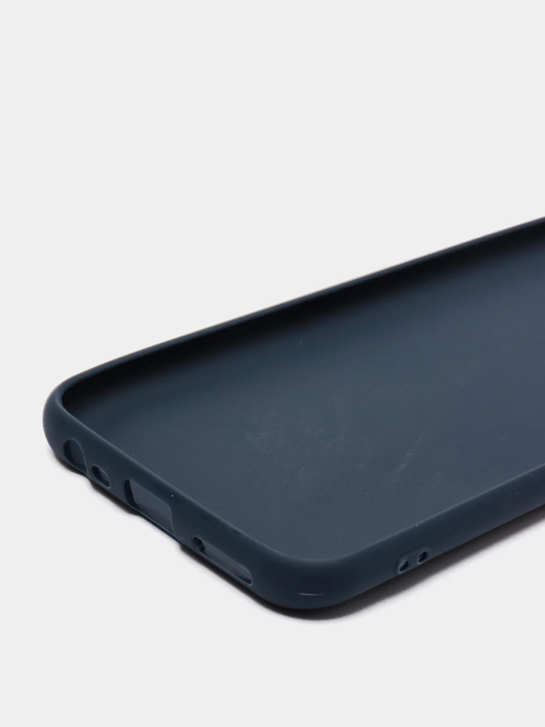 Темно-синий чехол для Xiaomi Redmi 9, матовый, силикон