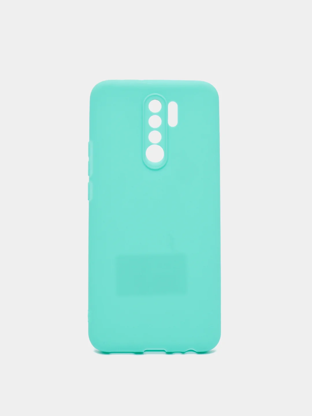 Бирюзовый чехол для Xiaomi Redmi 9, матовый, силикон