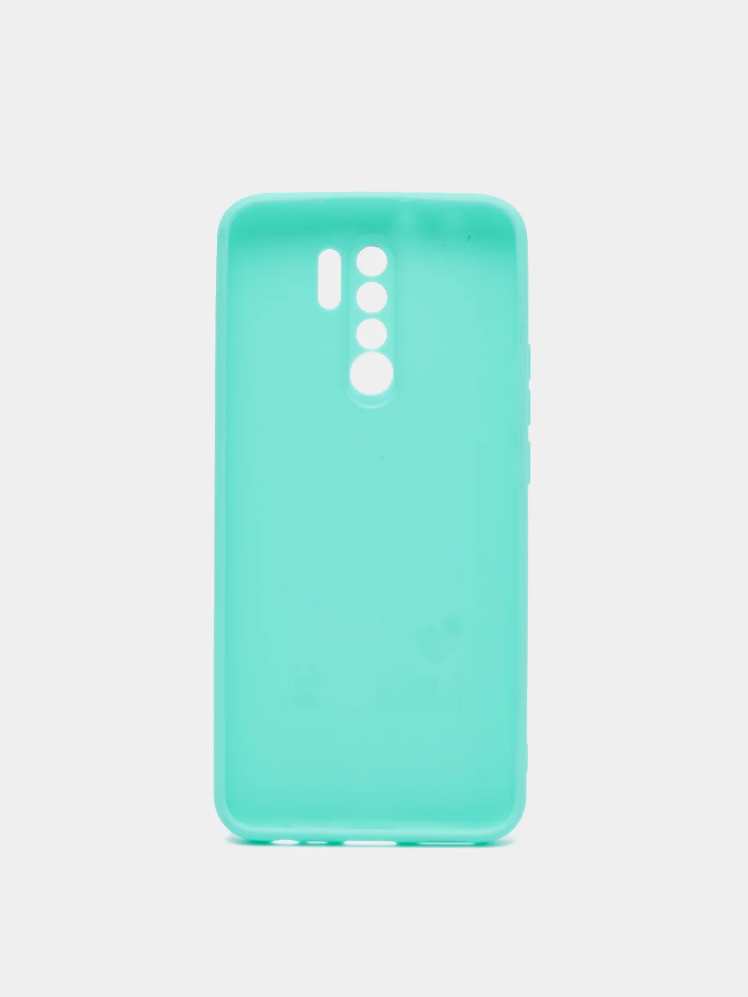 Бирюзовый чехол для Xiaomi Redmi 9, матовый, силикон