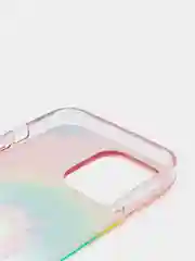 Оранжевый чехол для iPhone 13 Pro "Акварель"