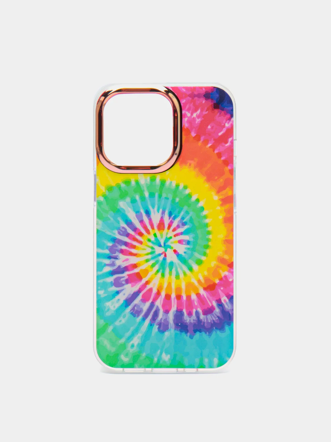 Оранжевый чехол для iPhone 13 Pro "Акварель"