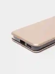 Золотой чехол-книжка для Xiaomi Poco X4 Pro, Сяоми Поко Х4 Про