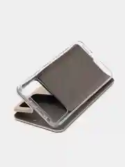 Золотой чехол-книжка для Xiaomi Poco X4 Pro, Сяоми Поко Х4 Про