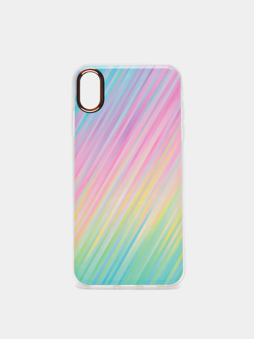 Розовый чехол для iPhone Xs Max "Акварель"