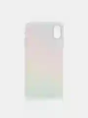 Розовый чехол для iPhone Xs Max "Акварель"