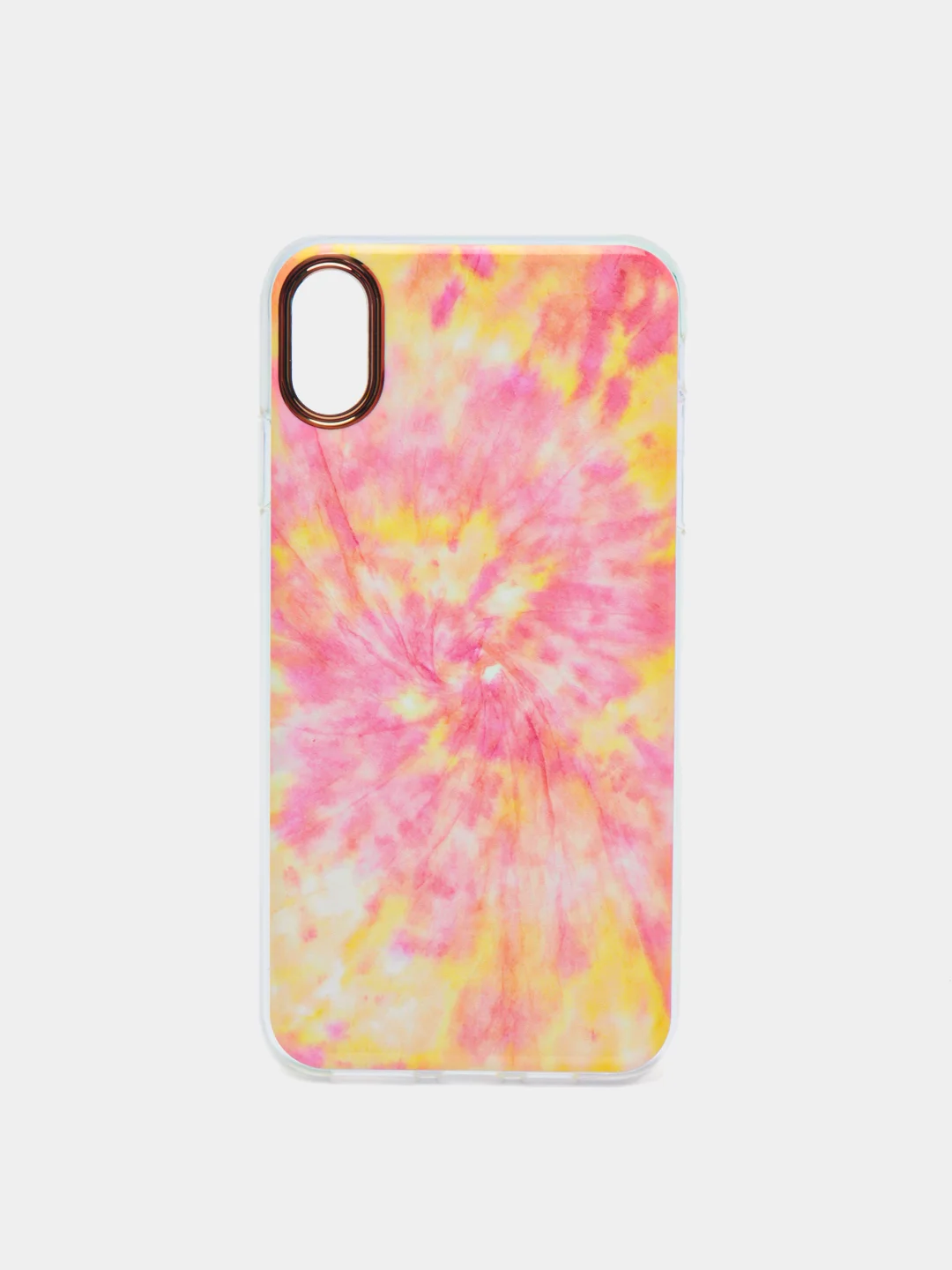 Желтый чехол для iPhone Xs Max "Акварель"