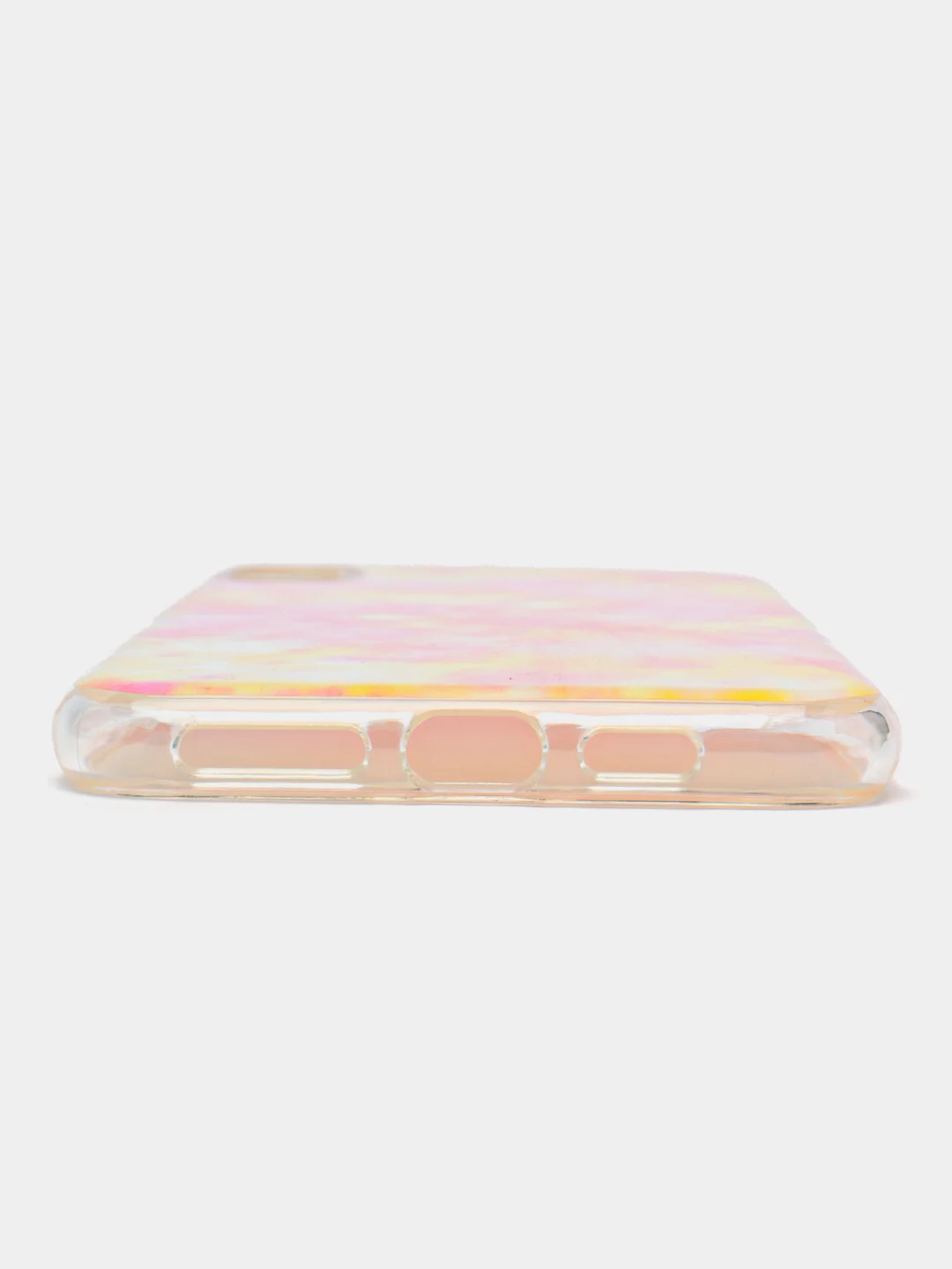 Желтый чехол для iPhone Xs Max "Акварель"