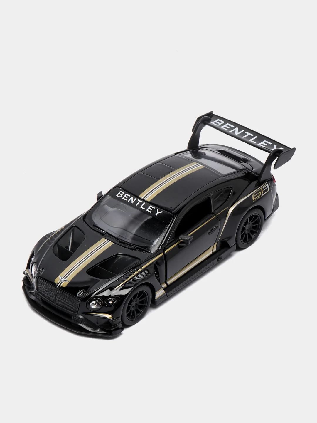 Черный металлическая машина Bentley Continental GT3 KT5417D