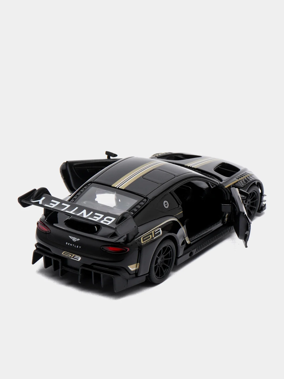 Черный металлическая машина Bentley Continental GT3 KT5417D