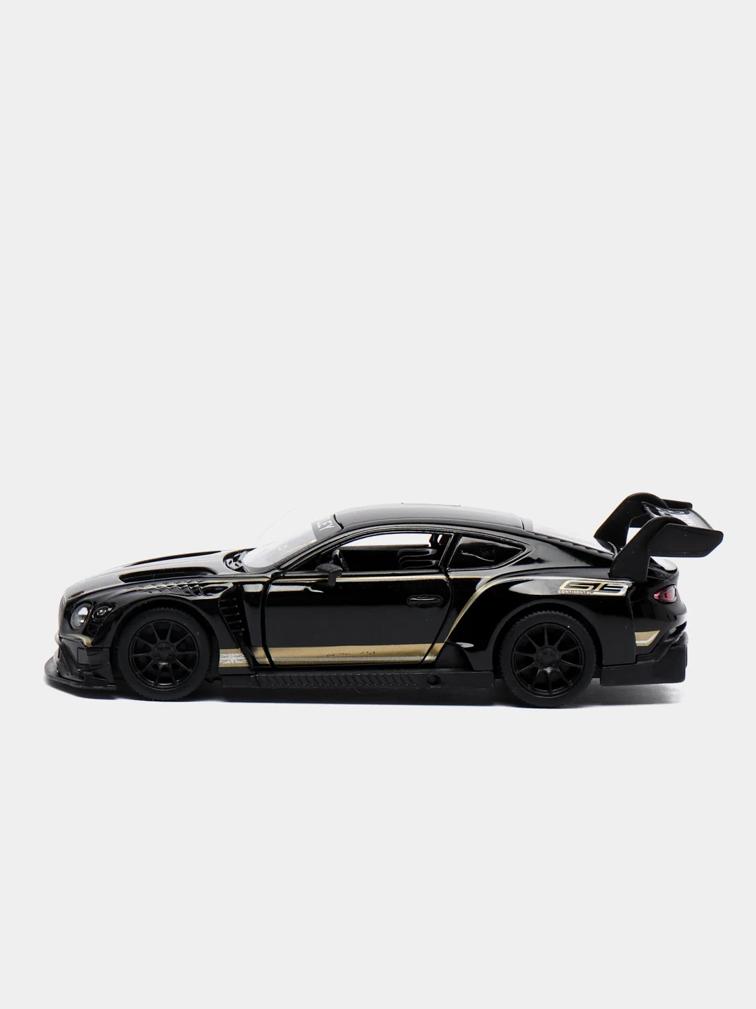 Черный металлическая машина Bentley Continental GT3 KT5417D