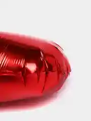 Красный воздушный шар "Цифра 6" красный 100 см